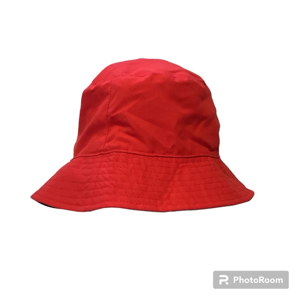 Carter’s Kid Bucket Hat Size 4-8 Reversible Red Or Blue